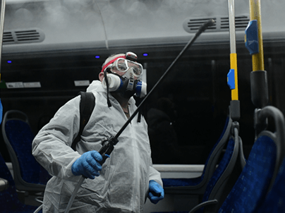 Cleaning and disinfecting