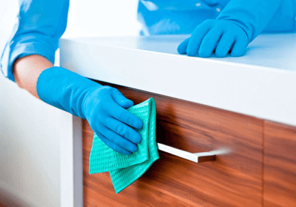 Flu season cleaning